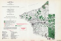 Gogebic County - West, Michigan State Atlas 1955